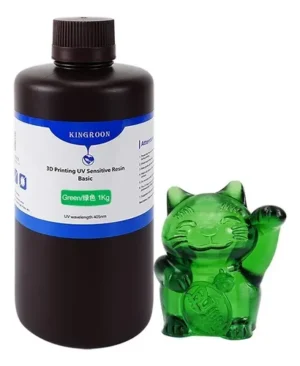 Resina Estándar Kingroon 1KG Transparente Curado Rápido