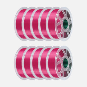 PLA SEDA Tricolor Dorado Verde Rosa Rojo Kingroon 1KG 1.75mm