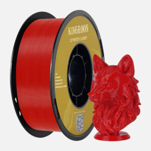 PETG Transparente Rojo Kingroon 1KG 1.75mm
