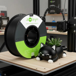 PETG Básico Negro Creality Soleyin 1KG 1.75mm