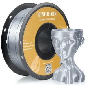 PLA PLUS Plateado Kingroon 1KG 1.75mm