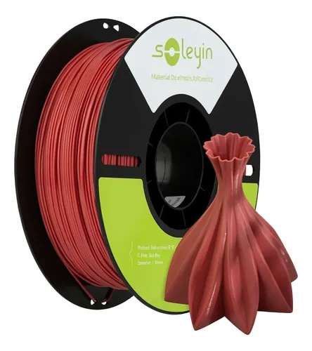 PETG Básico Rojo Ladrillo Creality Soleyin 1KG 1.75mm