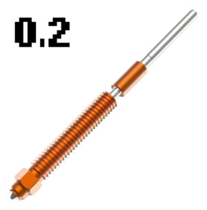 Boquilla Unicorn Creality K2 / Hi 0.2mm