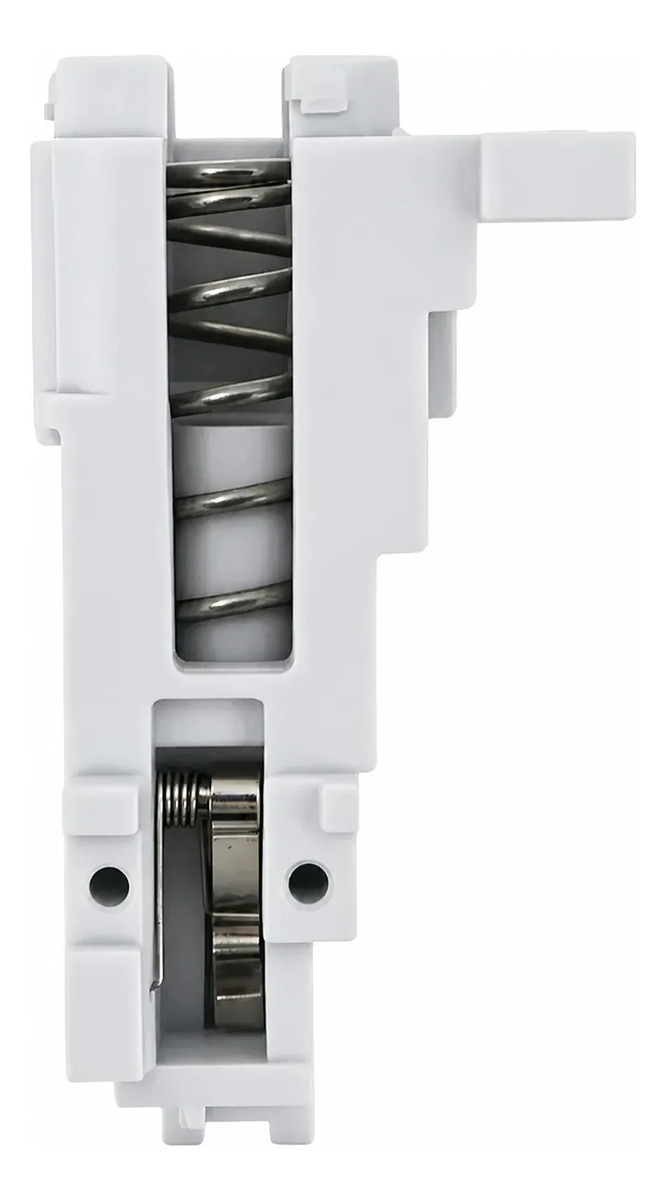 Base mecánica del sensor de filamento compatible con Bambu Lab A1 Series — cuerpo con resorte y rodillo, sin sensor Hall ni electrónica