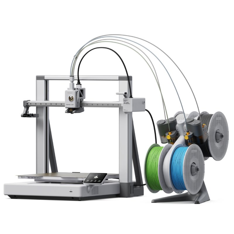 Bambu Lab A2L Combo con AMS Lite — Plateado, 127V